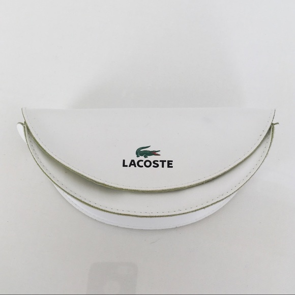 Lacoste Accessories - Lacoste Empty Sunglasses Case White Green NWOT